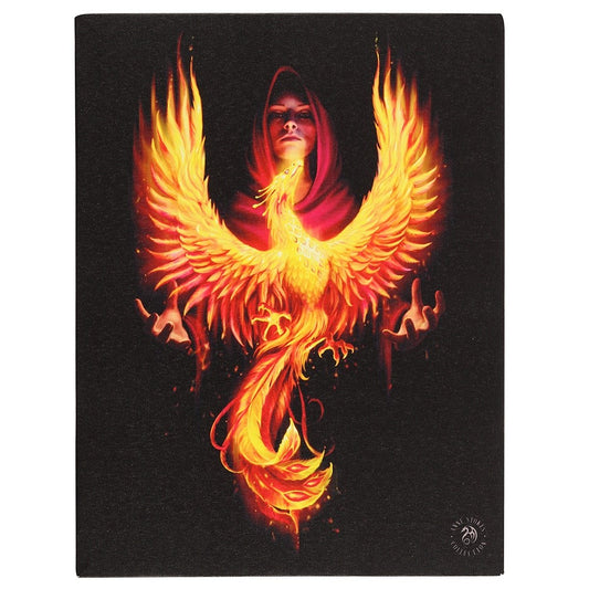 Phoenix Rising door Anne Stokes, canvasafdruk