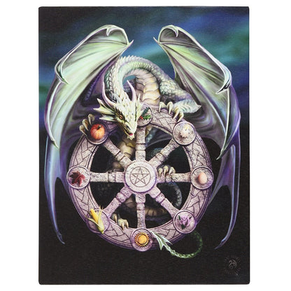 Wheel of the Year by Anne Stokes, Canvas Print