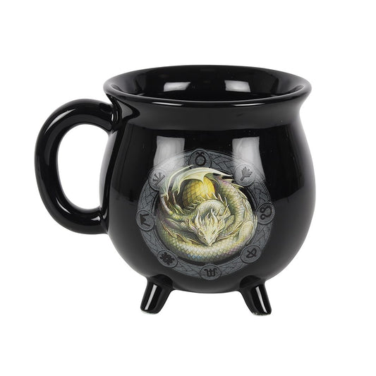 Ostara Color Changing mug by Anne Stokes