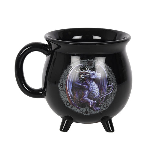 Samhain Color changing mug by Anne Stokes