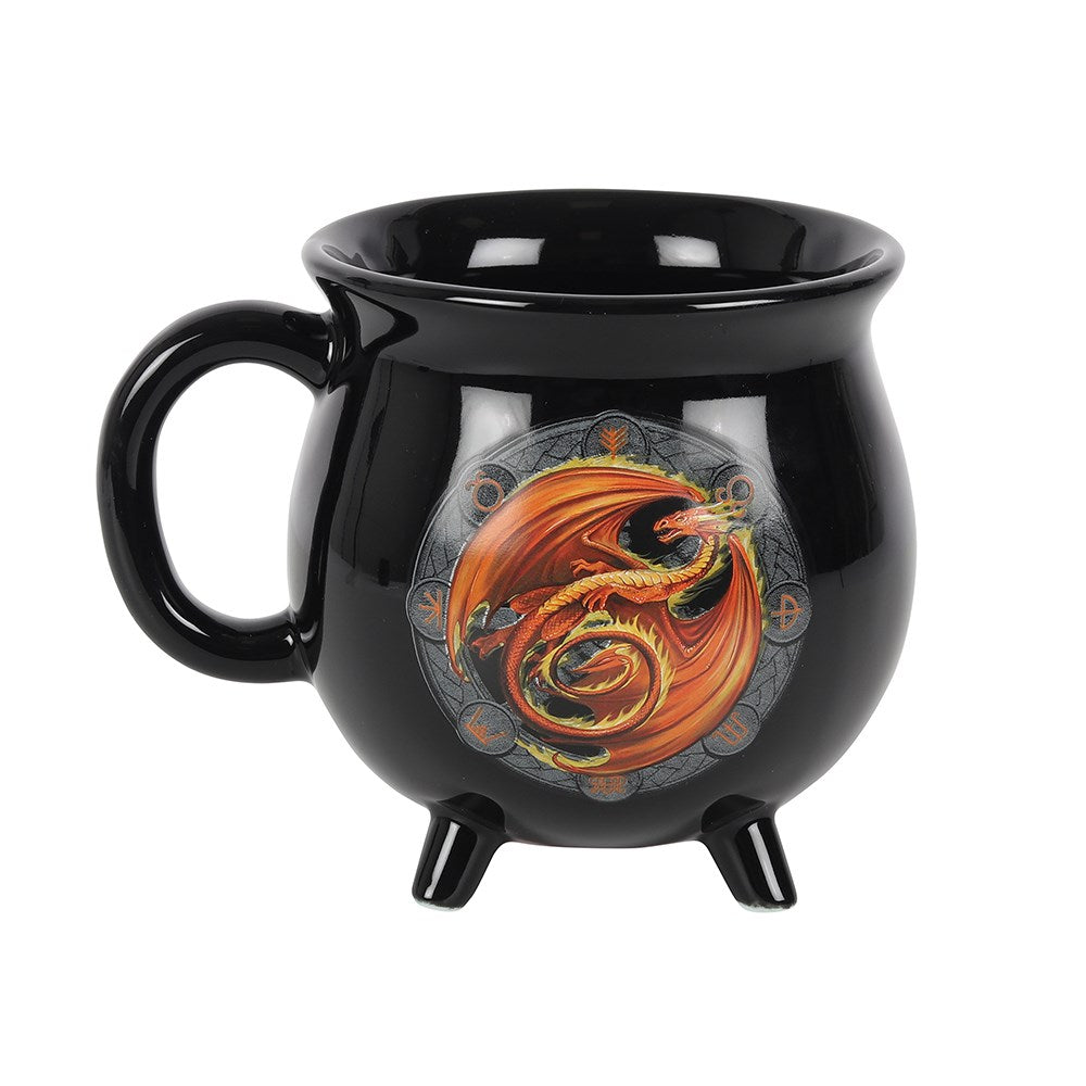 Beltane Color changing mug by Anne Stokes