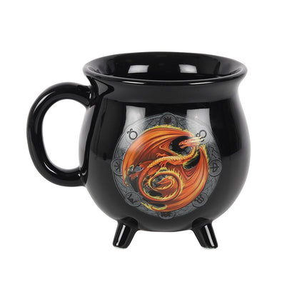 Beltane Color changing mug by Anne Stokes