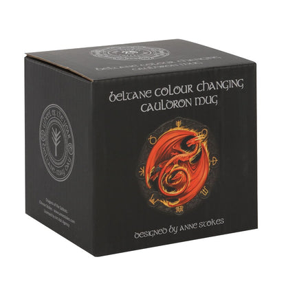 Beltane Color changing mug by Anne Stokes