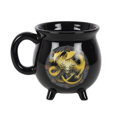 Imbolc Color changing mug by Anne Stokes