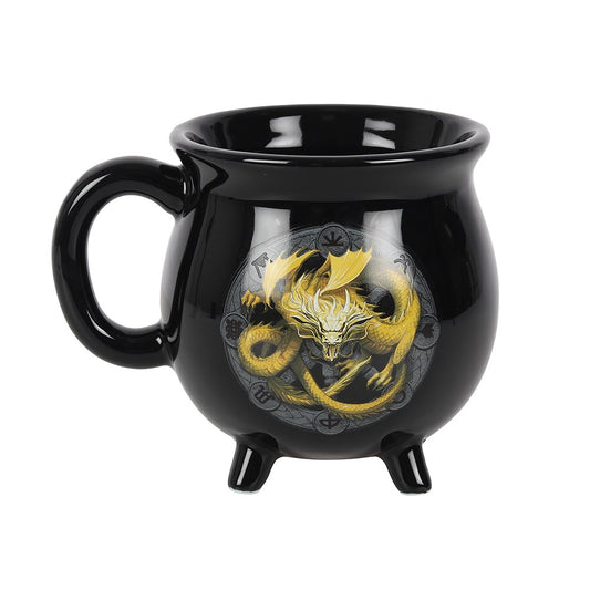 Imbolc Color changing mug by Anne Stokes