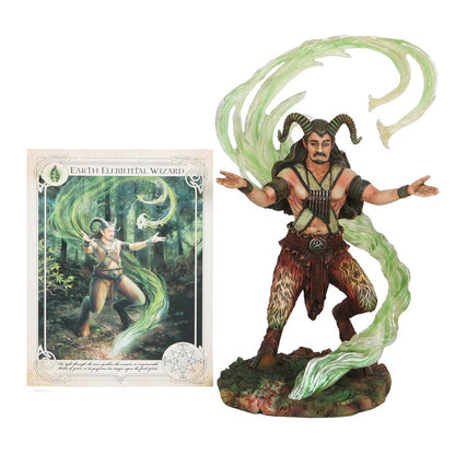 Earth Elemental Wizard by Anne Stokes, Figurine