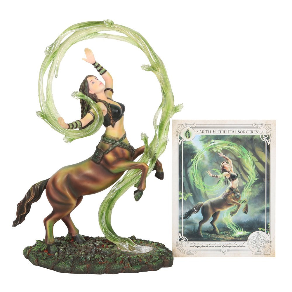 Earth Elemental Sorceress by Anne Stokes, Figurine