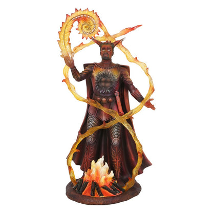 Fire Elemental Wizard by Anne Stokes, Figurine