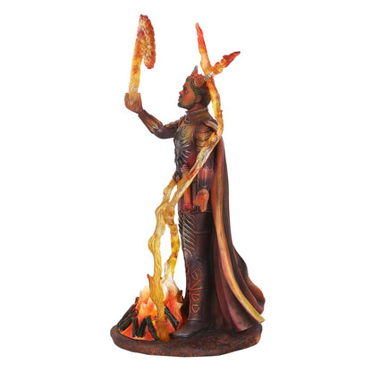 Fire Elemental Wizard by Anne Stokes, Figurine