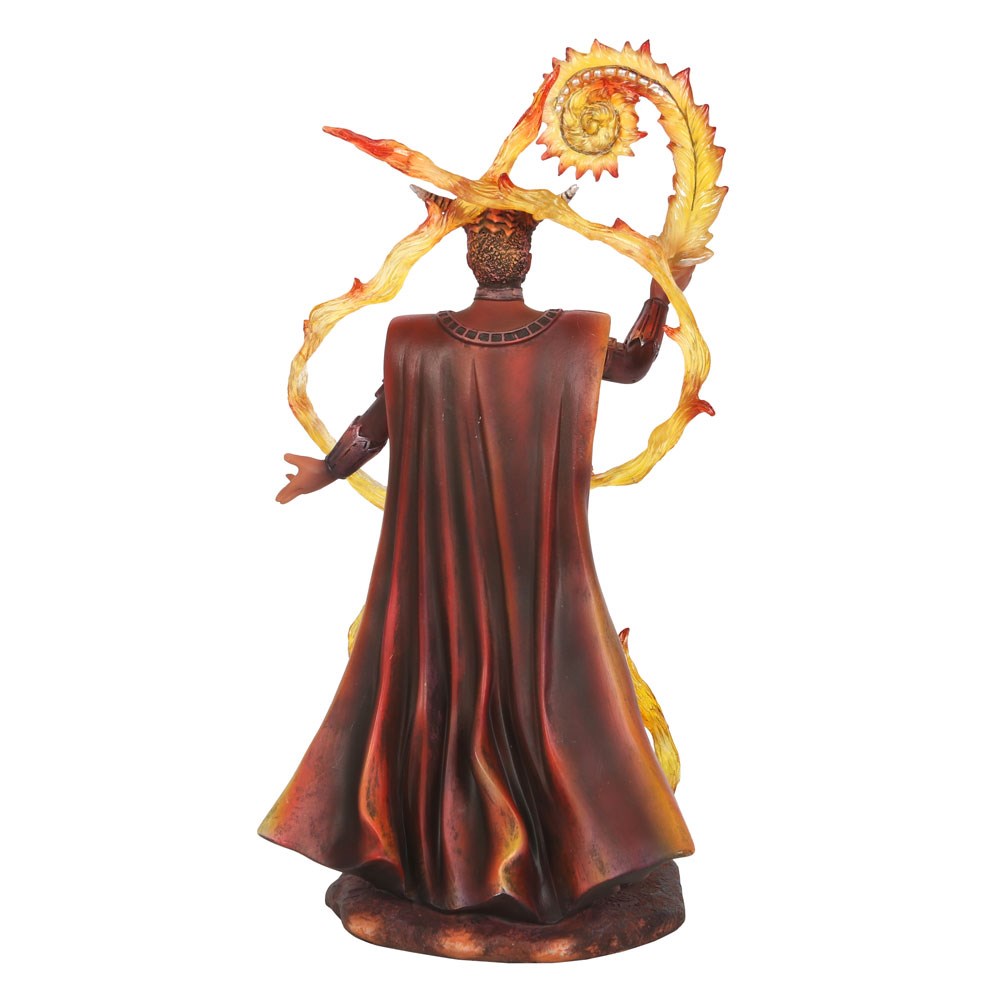 Fire Elemental Wizard af Anne Stokes, figur