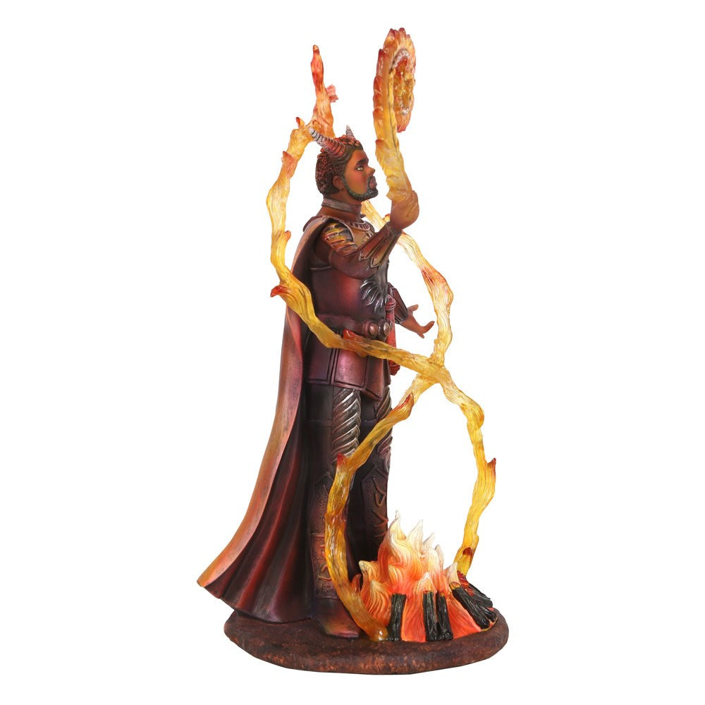 Fire Elemental Wizard by Anne Stokes, Figurine