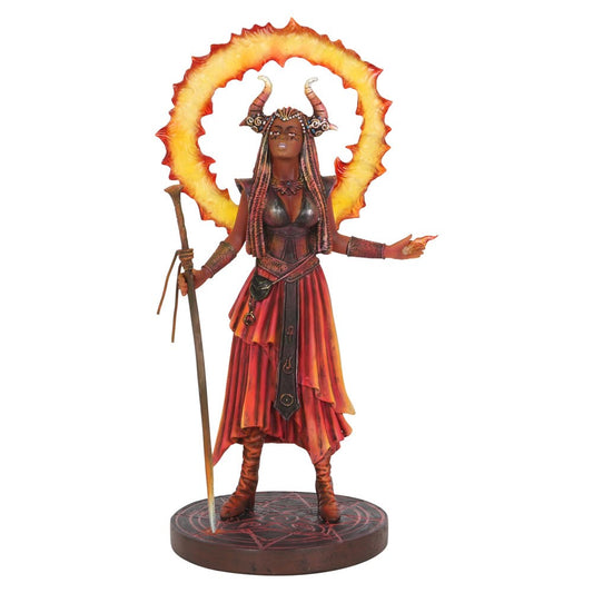 Fire Elemental Sorceress by Anne Stokes, Figurine