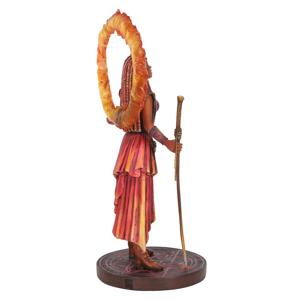 Fire Elemental Sorceress by Anne Stokes, Figurine