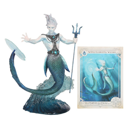 Water Elemental Wizard by Anne Stokes, Figurine