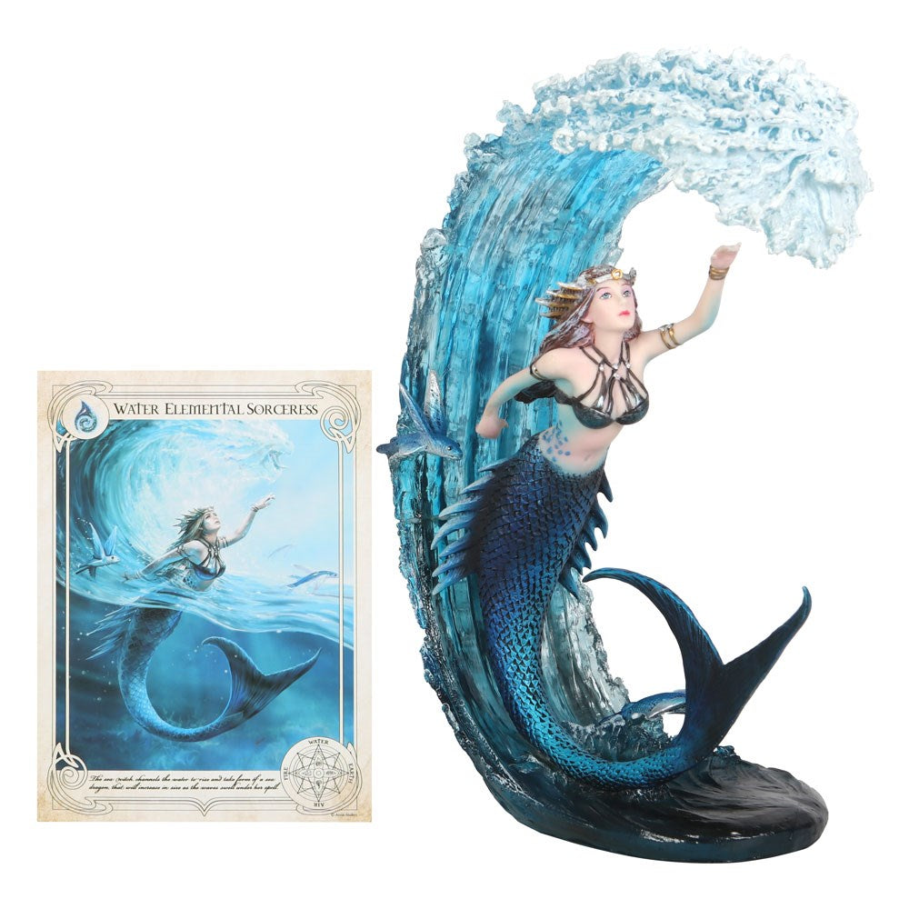 Vand Elemental Sorceress af Anne Stokes, figur