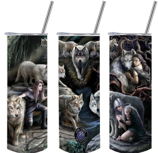 The Power of Three Collage af Anne Stokes, Tumbler