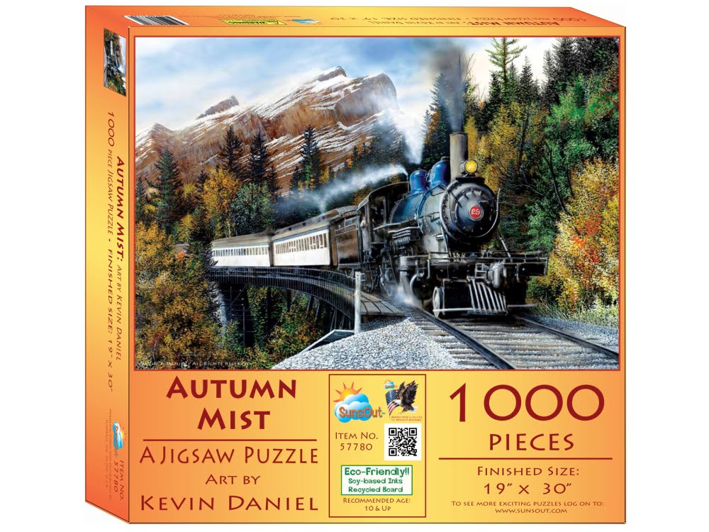 Autumn Mist by Kevin Daniel, 1000 Piece Puzzle
