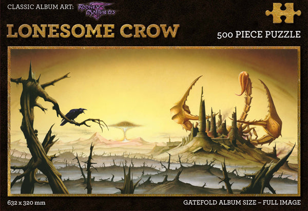 Lonesome Crow af Rodney Matthews, 500 brikkers puslespil