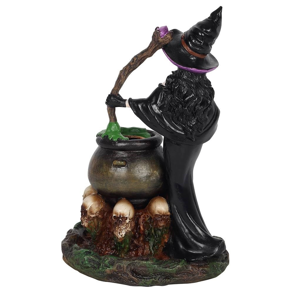Witch with Cauldron, Backflow cone incense burner