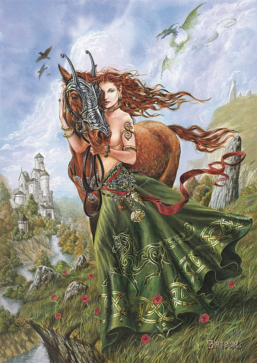 Rhiannon af Briar, lykønskningskort
