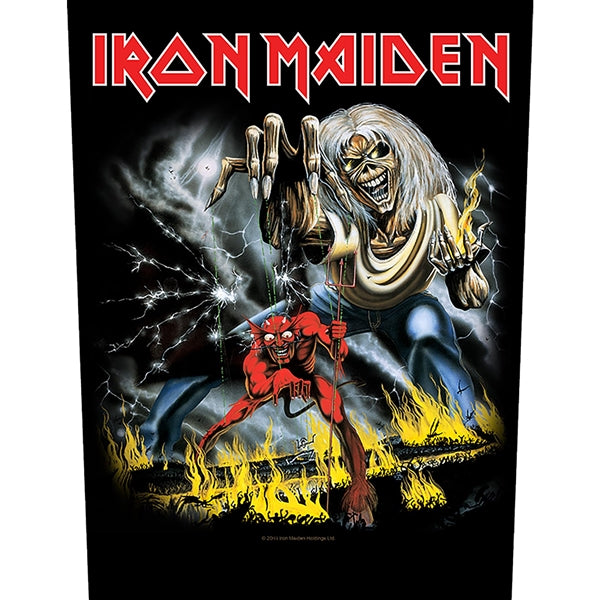 Iron Maiden Number of the Beast, Back Batch