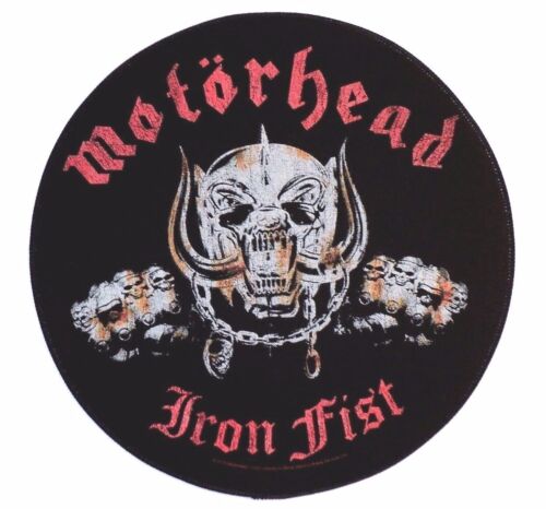 Iron Fist by Motorhead, Back Patch