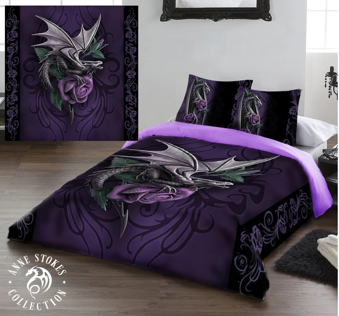 Dragon Beauty by Anne Stokes, Duvet Cover Set