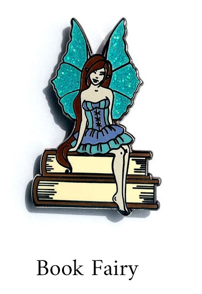 Book Fairy by Amy Brown, Pin