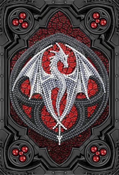 Crystal Art Notebook - Dragon Valour  by Anne Stokes