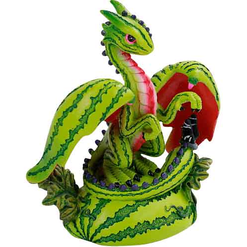 Watermelon Dragon by Stanley Morrison, Figurine