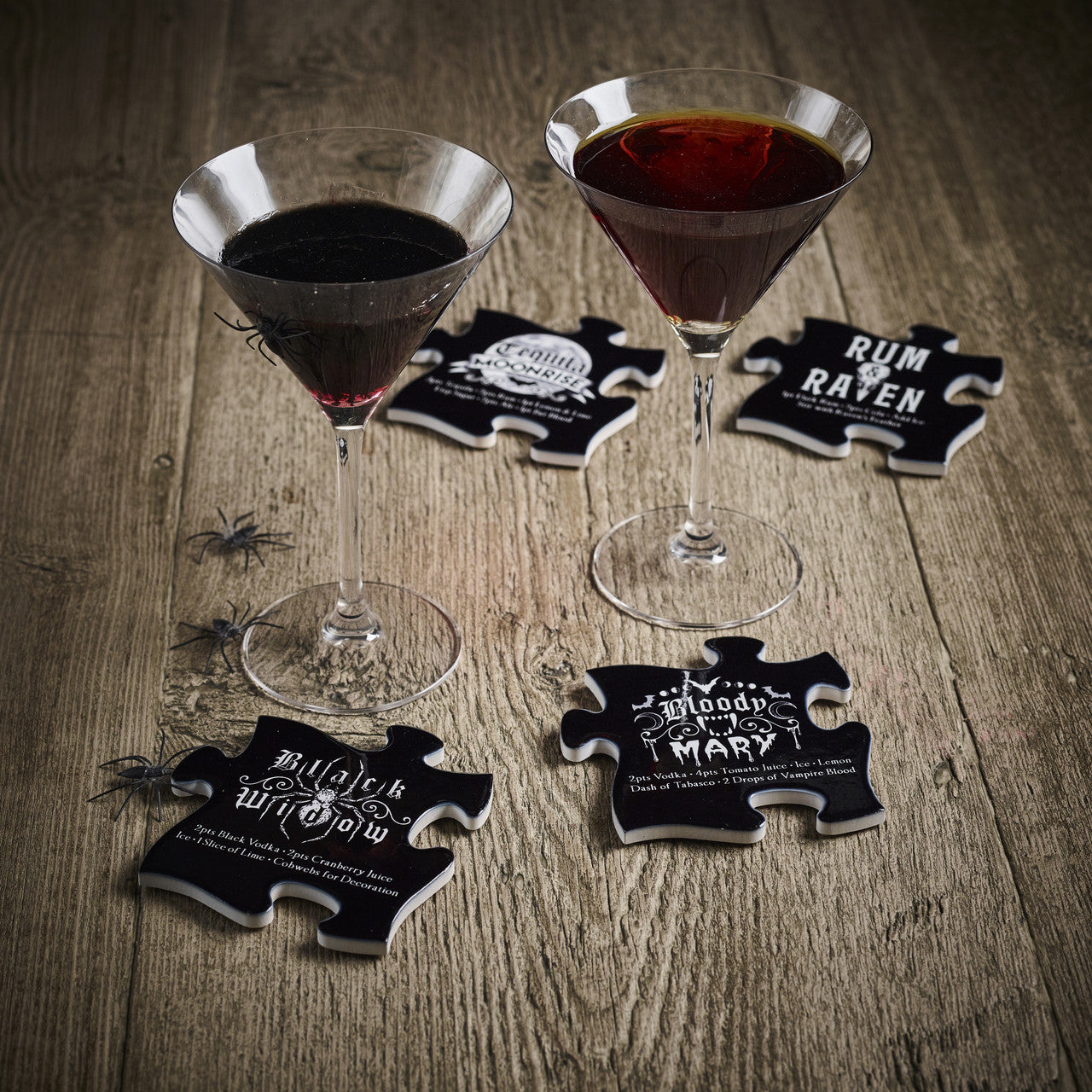 Gothic Cocktail Coaster Set by Alchemy England