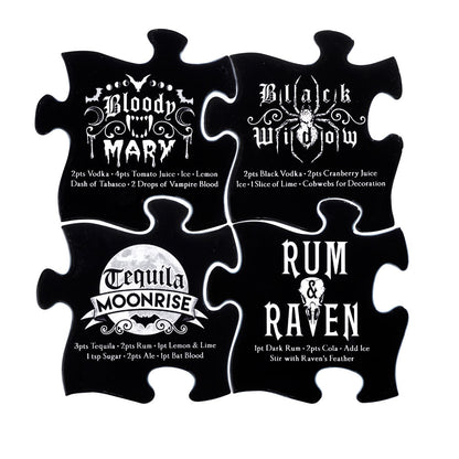 Gothic Cocktail Coaster Set by Alchemy England