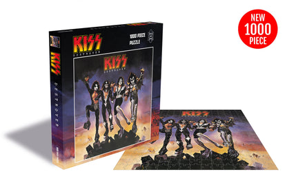 Kiss - Destroyer. 1000 Piece Puzzle