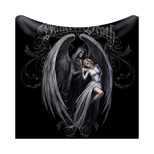 Dance With Death by Anne Stokes, Fleece Blanket