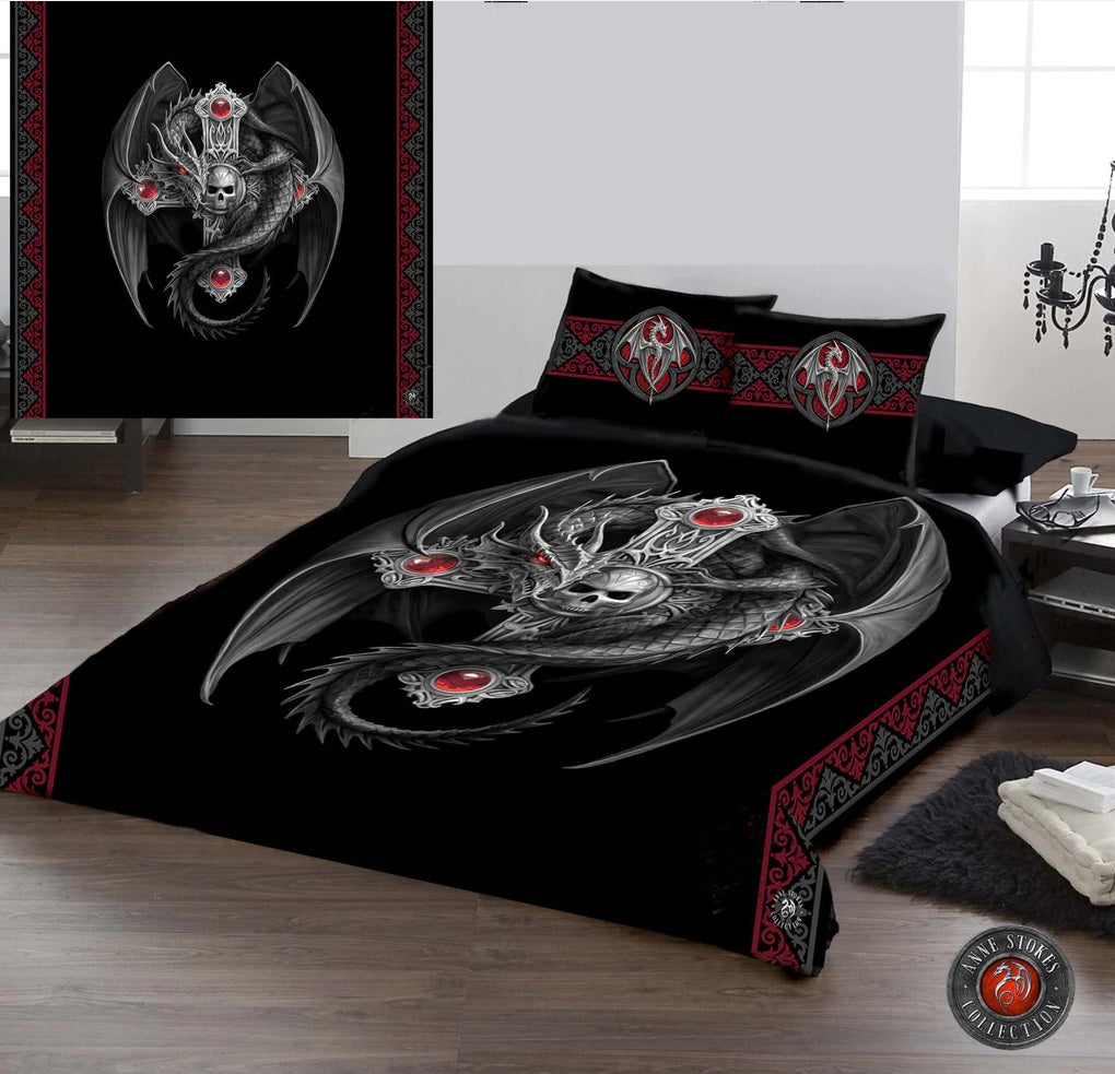 Gothic Dragon by Anne Stokes, Duvet Cover Set