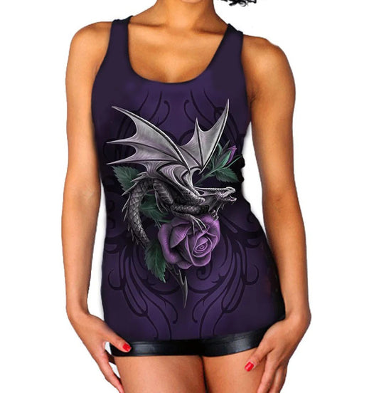 Dragon Beauty by Anne Stokes, Vest Top