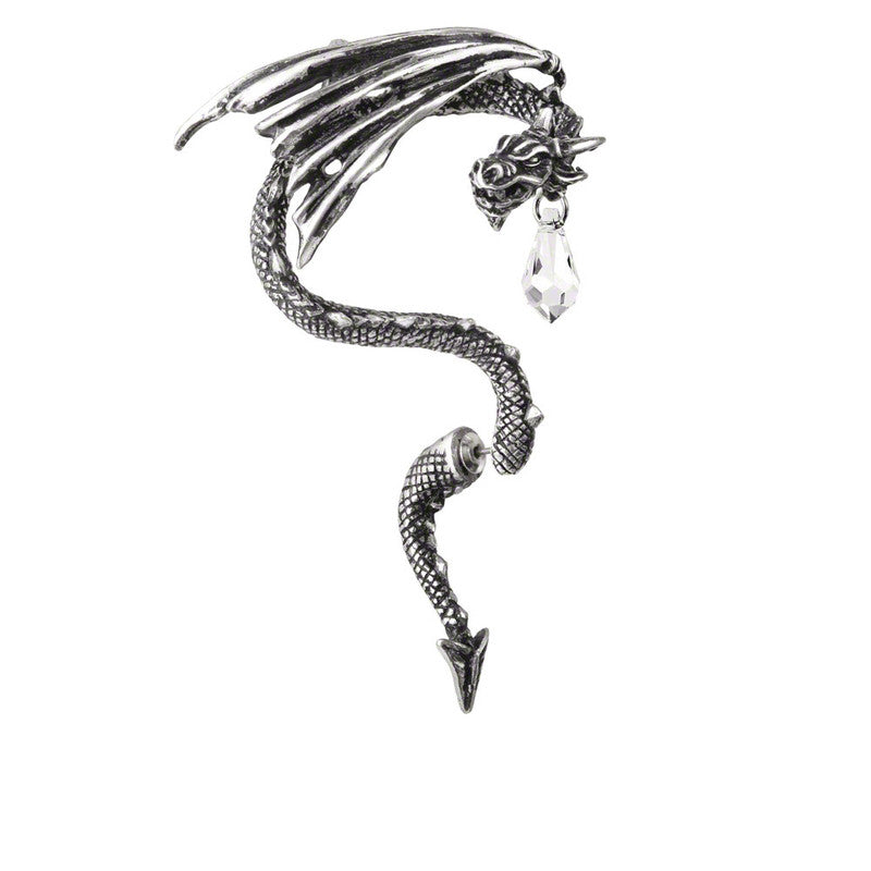 Crystal Dragon Ear Wrap by Alchemy