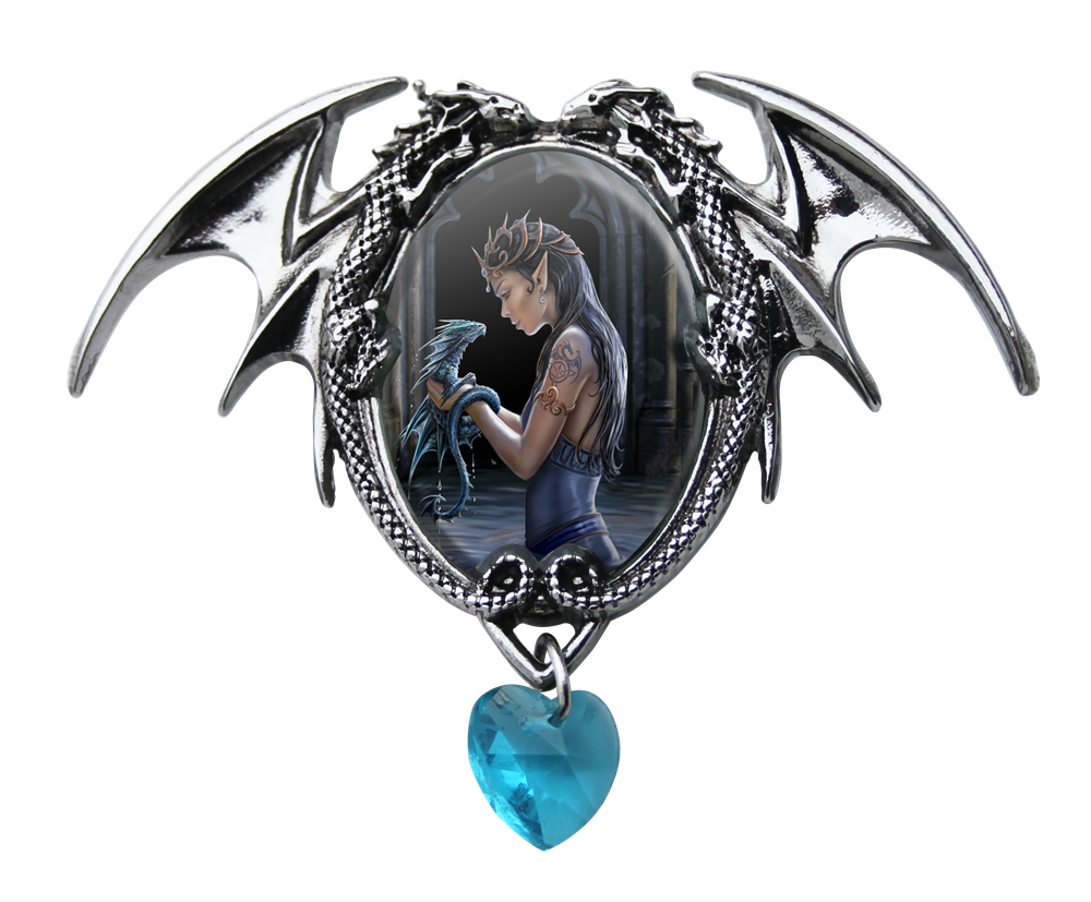 Water Dragon af Anne Stokes, Cameo