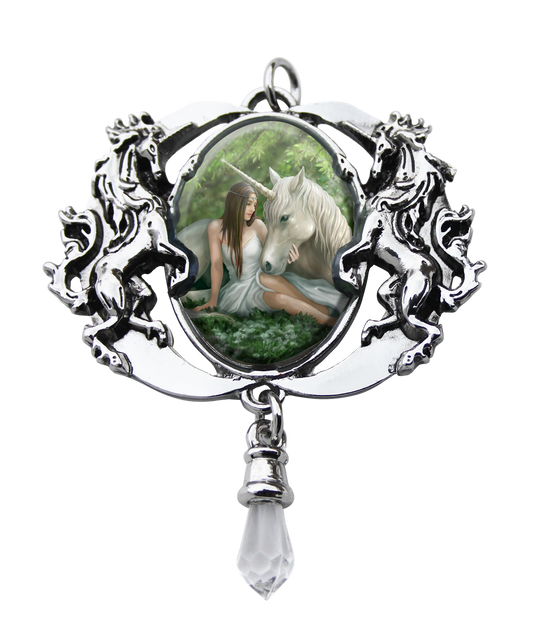 Pure Heart af Anne Stokes, Cameo Pendant