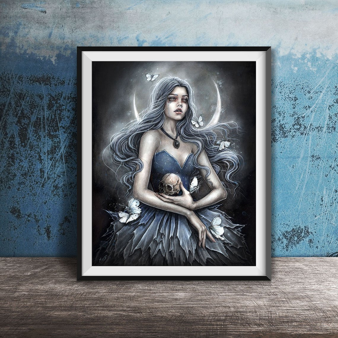 Blue Midnight by Enys Guerrero, Fine Art Print