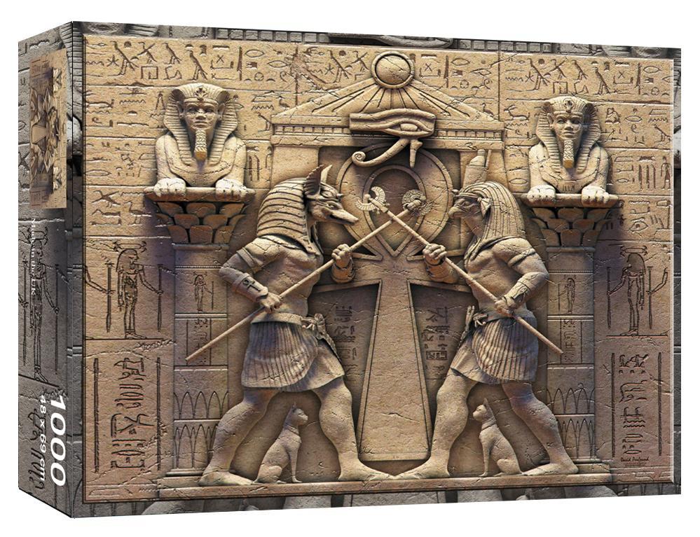 Egyptische goden door David Penfound, puzzel van 1000 stukjes