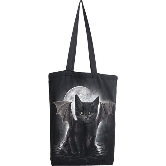 BAT CAT - Bag 4 Life - Canvas 80z Long Handle Tote Bag