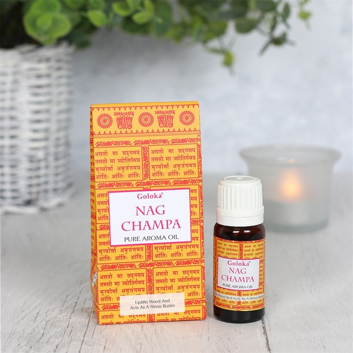 Goloka Nag Champa, Pure Aroma Oil