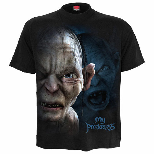 LOTR - GOLLUM - MY PRECIOUSSS - Front Print T-Shirt