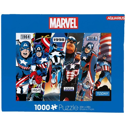 Marvel Captain America Timeline, 1000 brikker puslespil