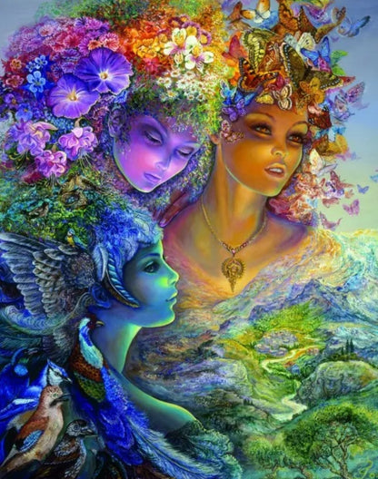 The Three Graces by Josephine Wall, 1000 Piece Puzzle