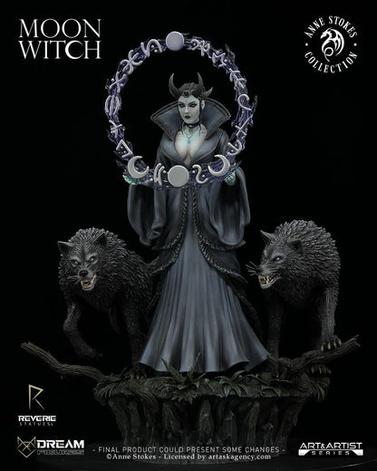 Anne Stokes Collection: Moon Witch Figurine