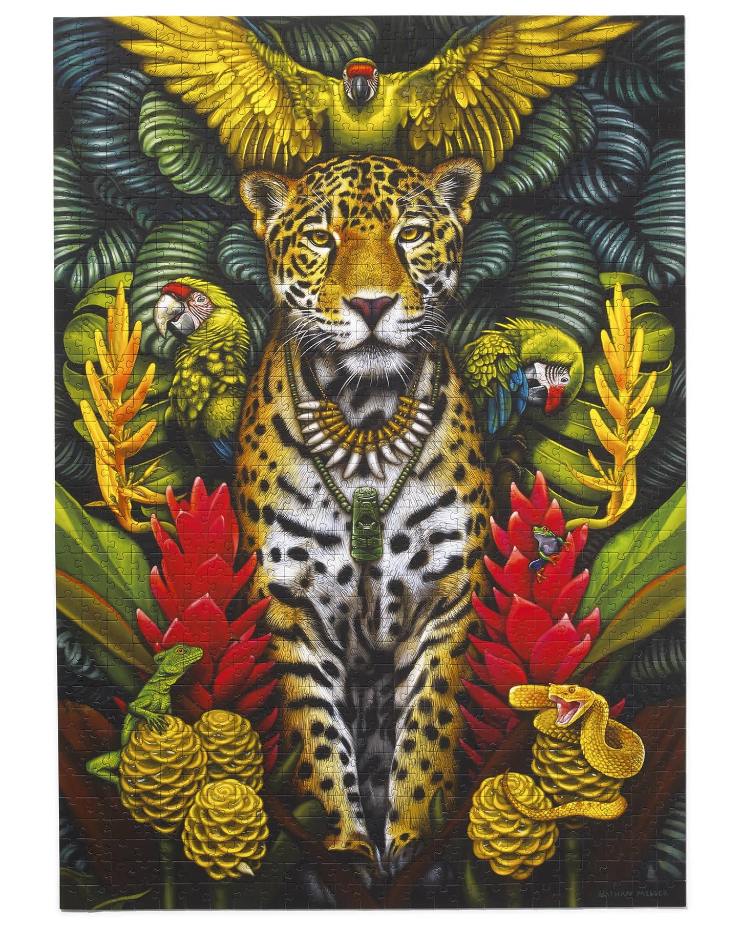 Legend of the Jaguar Shaman by Nathan Miller, 1000 Piece Puzzle