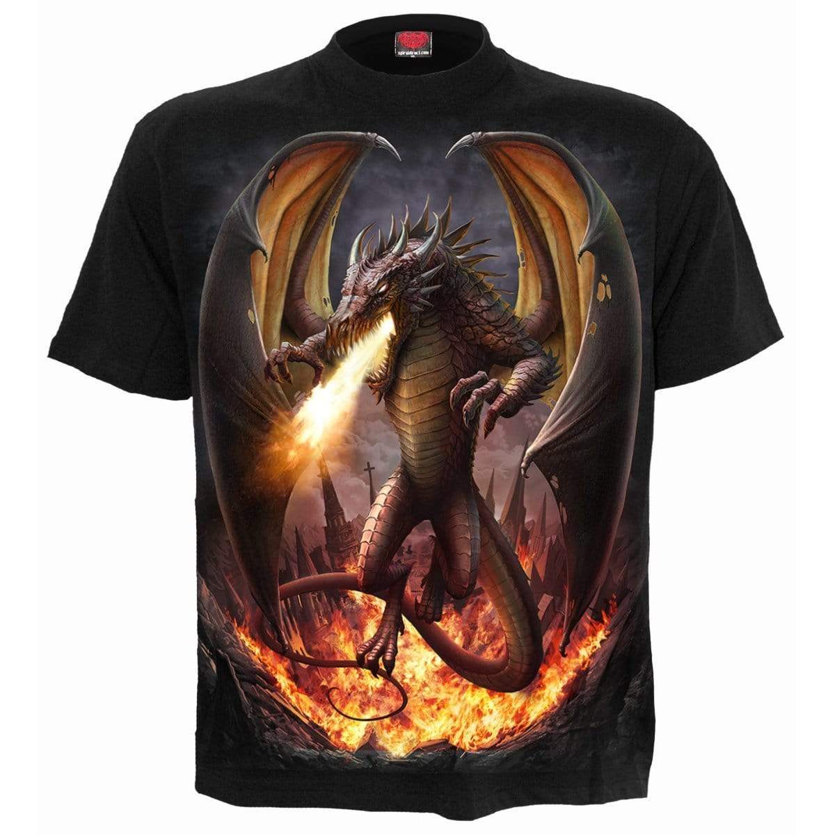 DRACO UNLEASHED - T-Shirt Black – FairyPuzzled