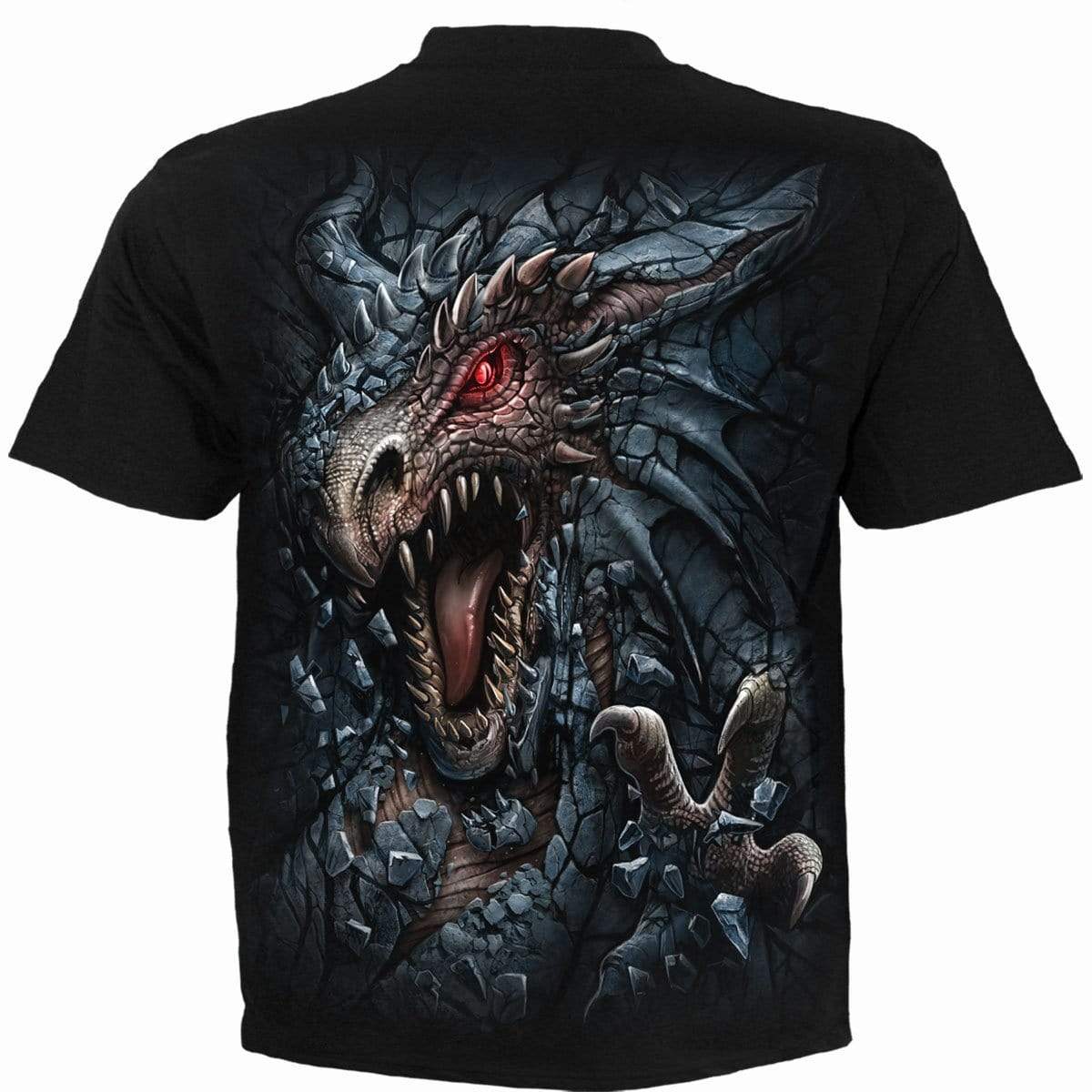DRAGON'S LAIR - T-shirt zwart